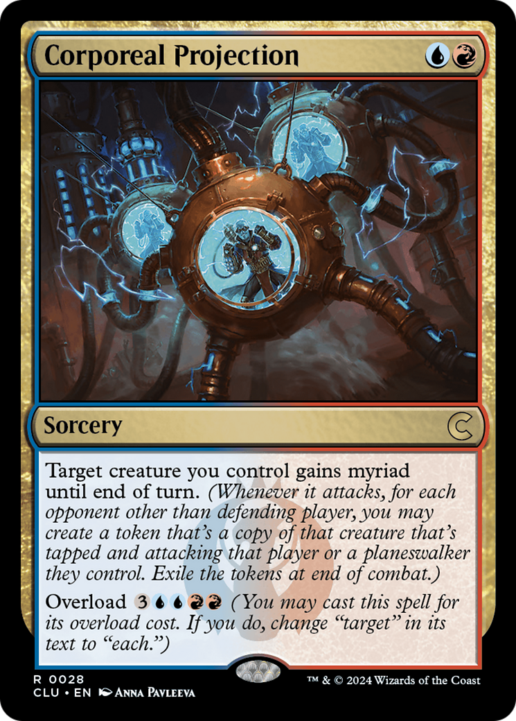 Corporeal Projection (CLU-028) [Ravnica: Clue Edition] MTG Single Wizards of the Coast