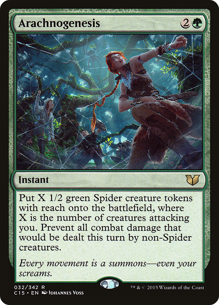 Arachnogenesis (C15-032) [Commander 2015] MTG Single Wizards of the Coast