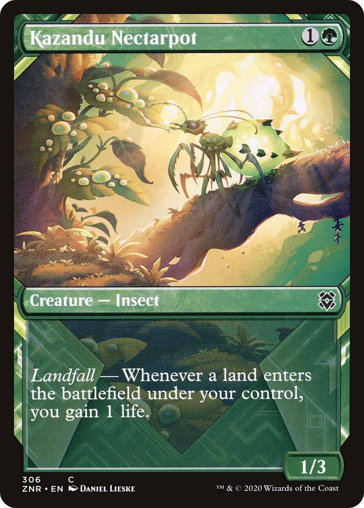 Kazandu Nectarpot (ZNR-306) [Zendikar Rising] (Showcase) MTG Single Wizards of the Coast