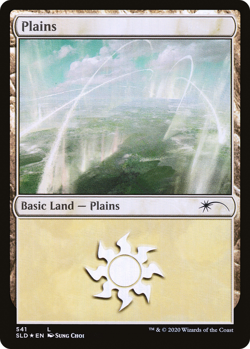 Plains (SLD-541) [Secret Lair] Drop Foil MTG Single Wizards of the Coast