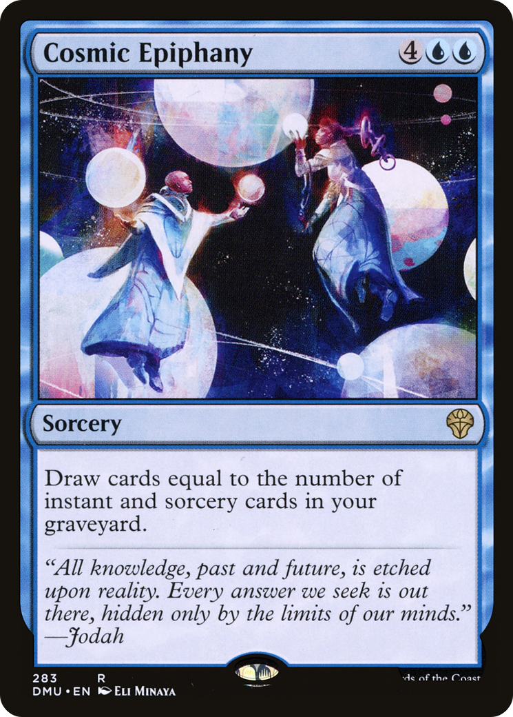 Cosmic Epiphany (283) (DMU-283) [Dominaria United] Foil MTG Single Wizards of the Coast