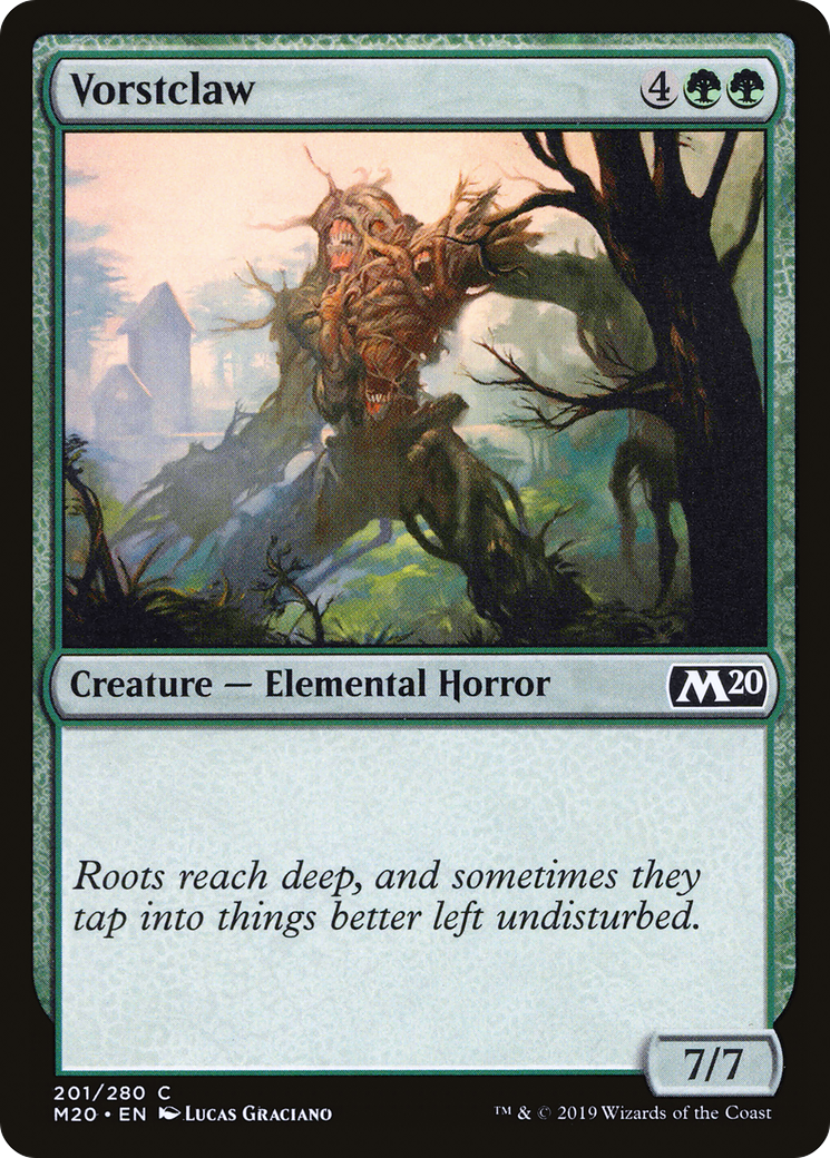 Vorstclaw (M20-201) [Core Set 2020] Foil MTG Single Wizards of the Coast