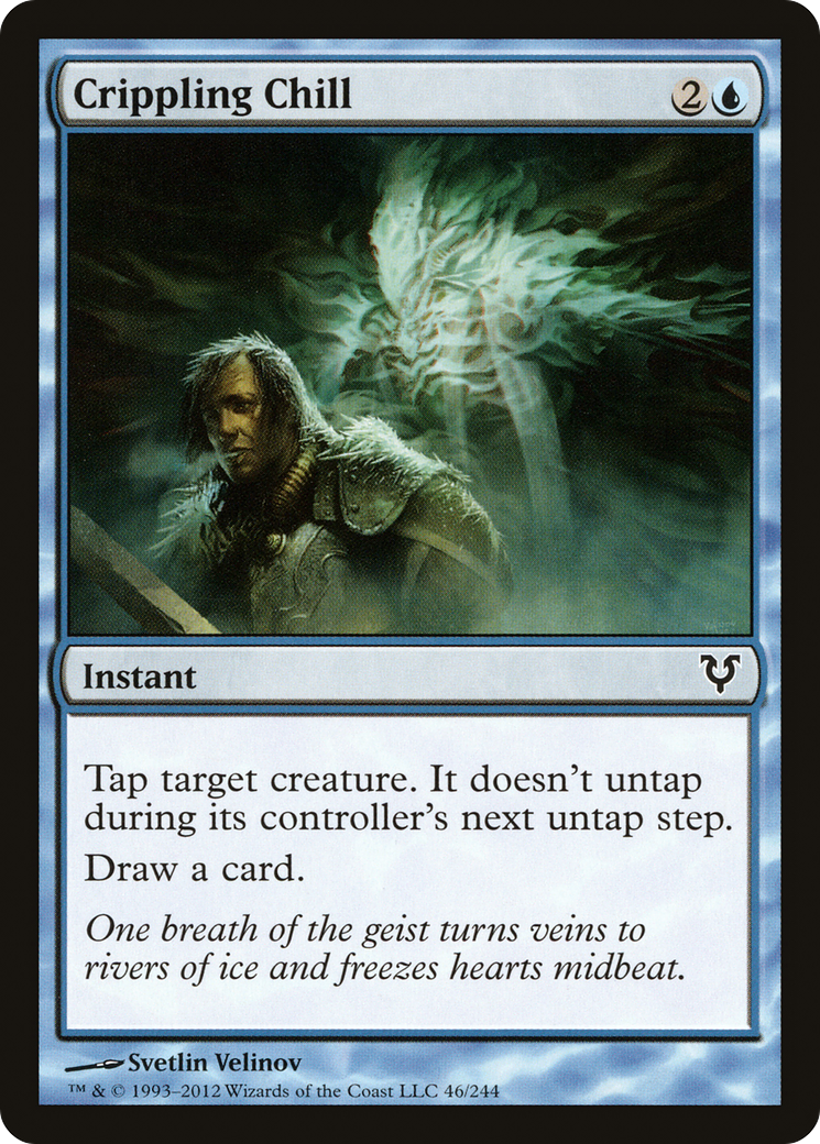 Crippling Chill (AVR-046) [Avacyn Restored] Foil MTG Single Wizards of the Coast