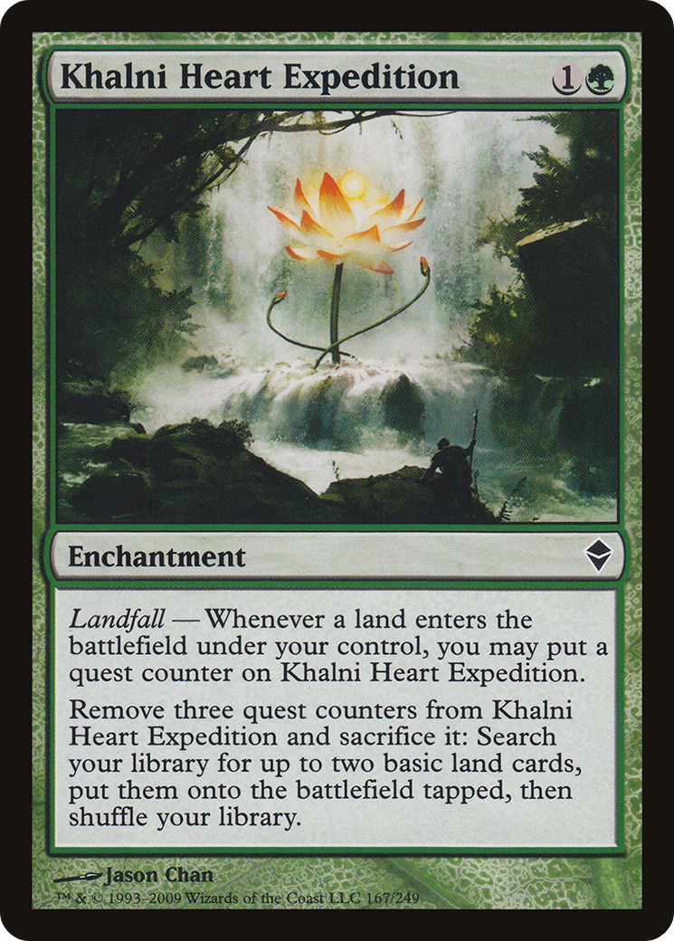 Khalni Heart Expedition (ZEN-167) [Zendikar] Foil MTG Single Wizards of the Coast