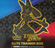 Pokémon: Crown Zenith Elite Trainer Box Pokemon Sealed Pokémon