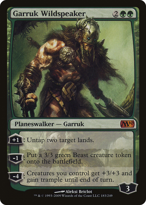 Garruk Wildspeaker (M10-183) [Magic 2010] MTG Single Wizards of the Coast