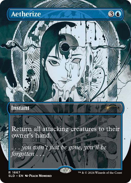 Aetherize (SLD-1667) [Secret Lair] Drop (Borderless) MTG Single Wizards of the Coast