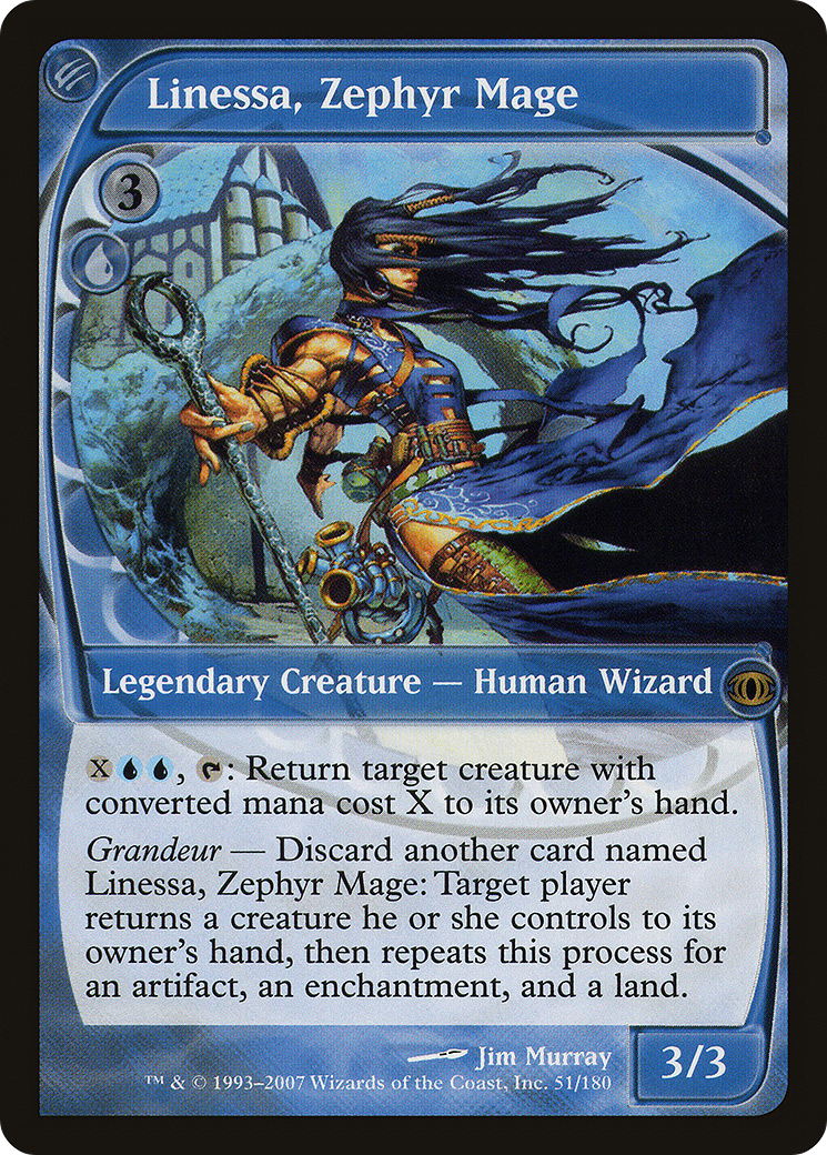 Linessa, Zephyr Mage (FUT-051) [Future Sight] MTG Single Wizards of the Coast