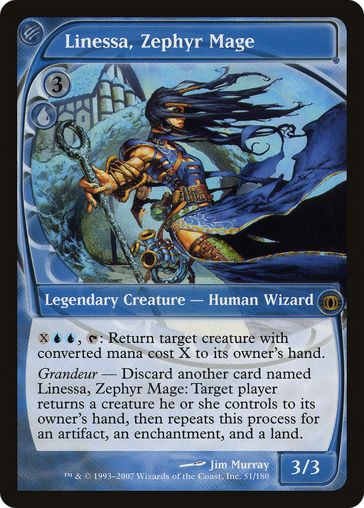 Linessa, Zephyr Mage (FUT-051) [Future Sight] MTG Single Wizards of the Coast