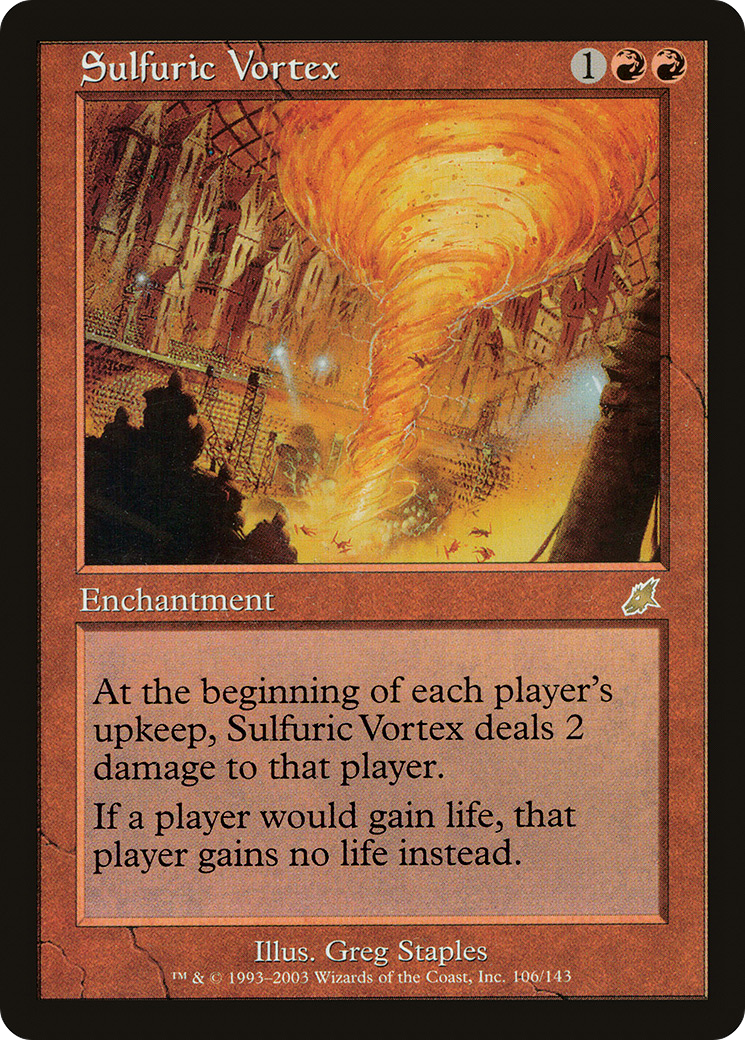 Sulfuric Vortex (SCG-106) [Scourge] MTG Single Wizards of the Coast