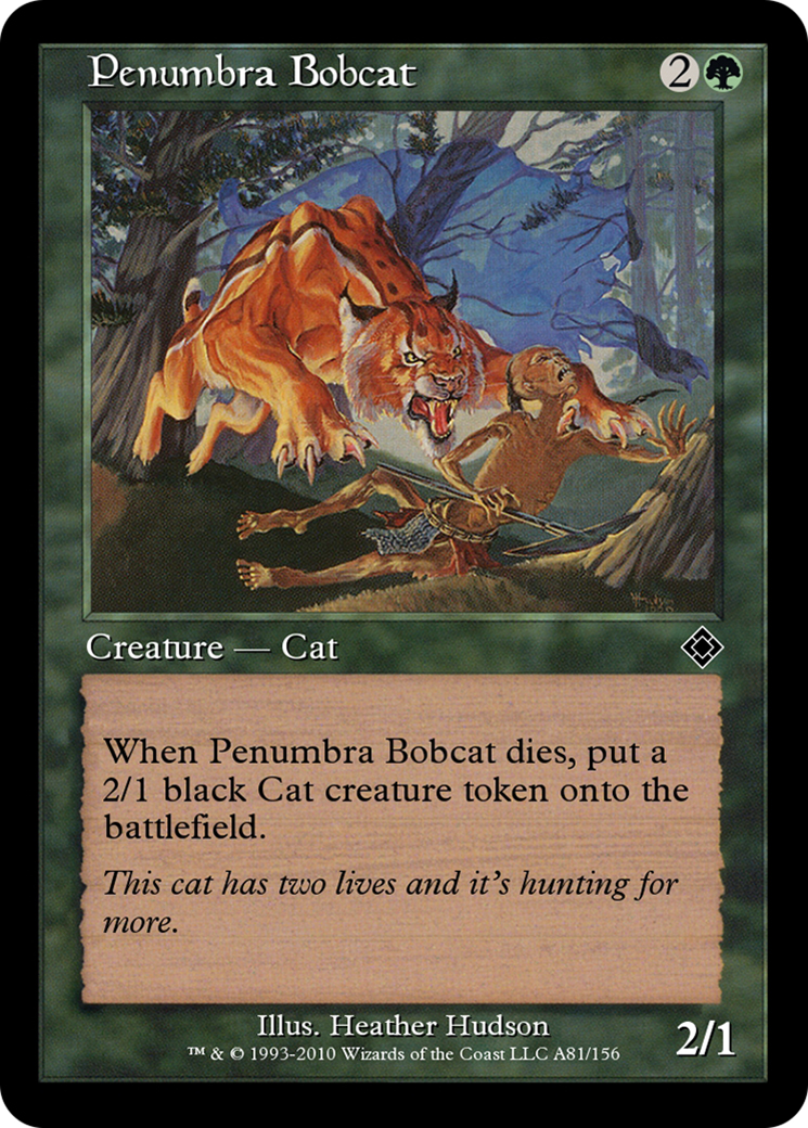 Penumbra Bobcat (TD0-A81) [Magic Online Theme Decks] MTG Single Wizards of the Coast