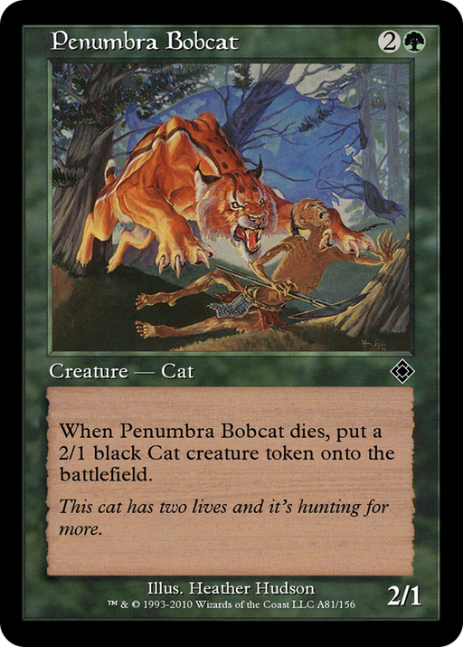 Penumbra Bobcat (TD0-A81) [Magic Online Theme Decks] MTG Single Wizards of the Coast