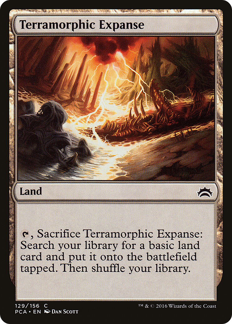 Terramorphic Expanse (PCA-129) [Misc] Planechase Anthology MTG Single Wizards of the Coast