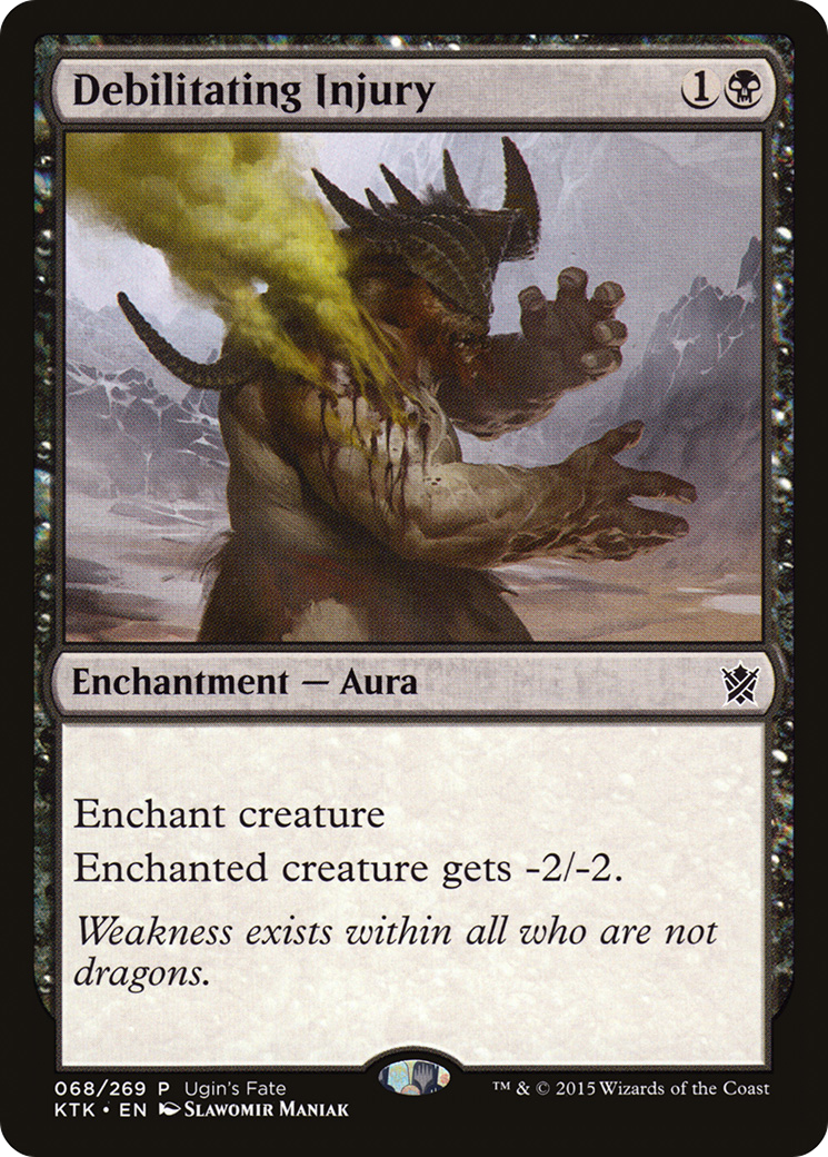 Debilitating Injury (FRF_UGIN-068) [Ugin's Fate] MTG Single Wizards of the Coast