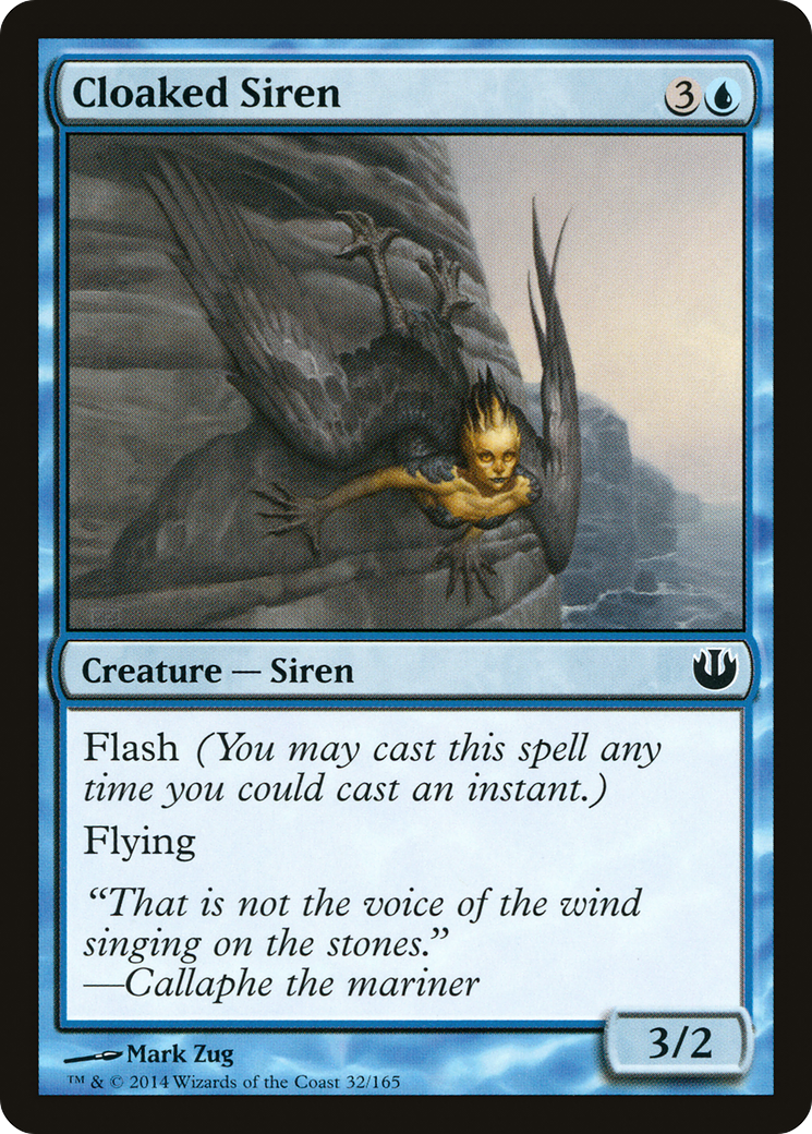 Cloaked Siren (JOU-032) [Journey into Nyx] MTG Single Wizards of the Coast