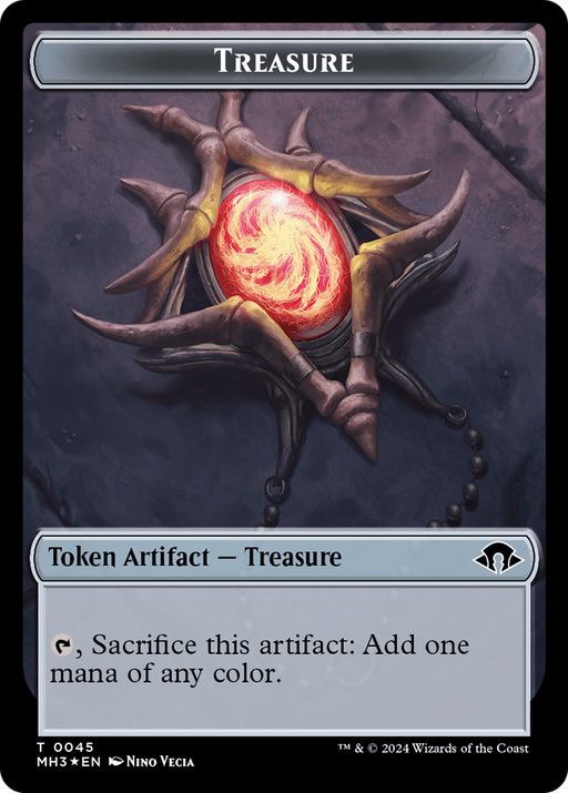 Treasure (TMH3-045) [Tokens] Modern Horizons 3 Tokens Foil MTG Single Wizards of the Coast