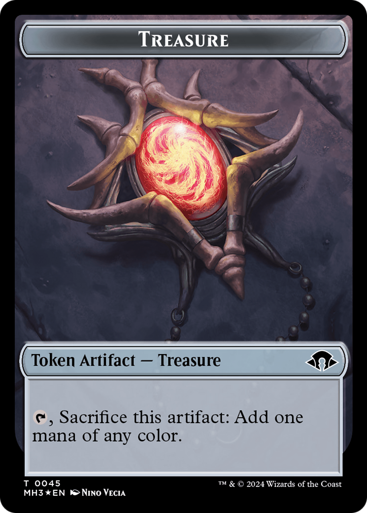 Treasure (TMH3-045) [Tokens] Modern Horizons 3 Tokens MTG Single Wizards of the Coast