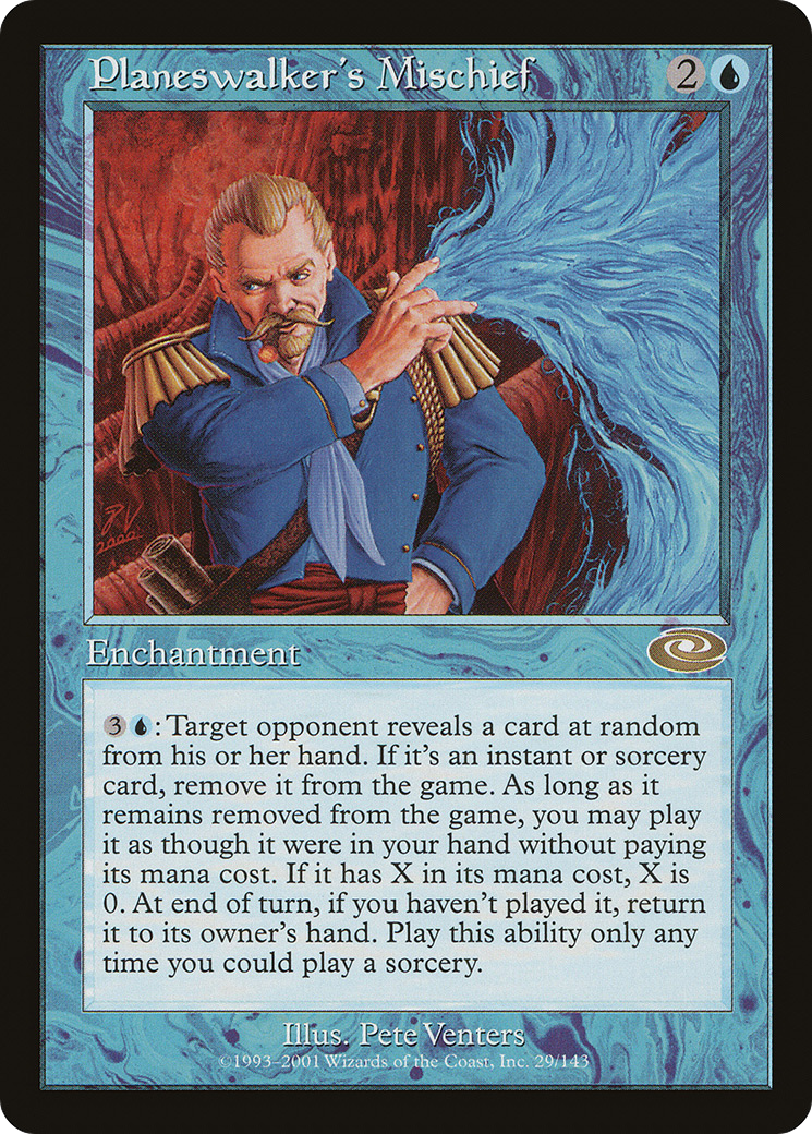 Planeswalker's Mischief (PLS-029) [Planeshift] MTG Single Wizards of the Coast