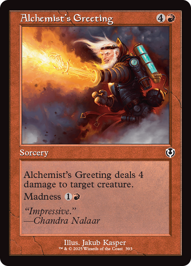 Alchemist's Greeting (INR-393) [Innistrad Remastered] MTG Single Wizards of the Coast