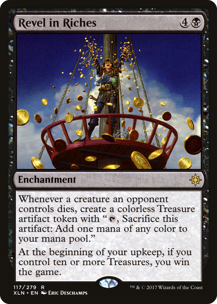 Revel in Riches (XLN-117) [Ixalan] Foil MTG Single Wizards of the Coast