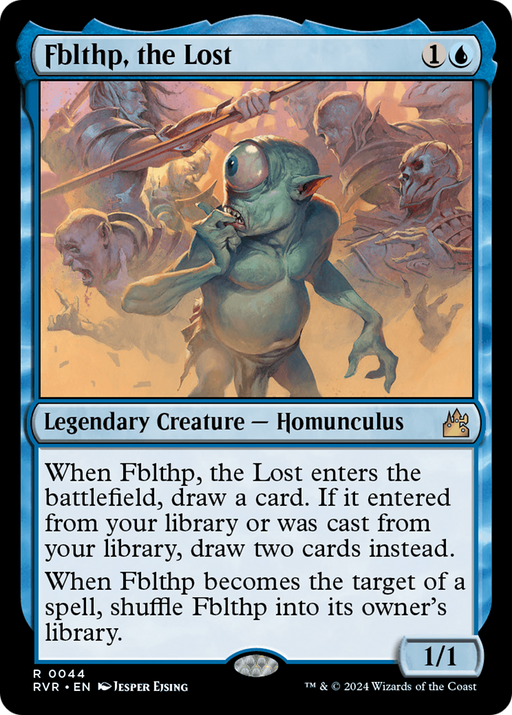 Fblthp, the Lost (RVR-044) [Ravnica Remastered] MTG Single Wizards of the Coast