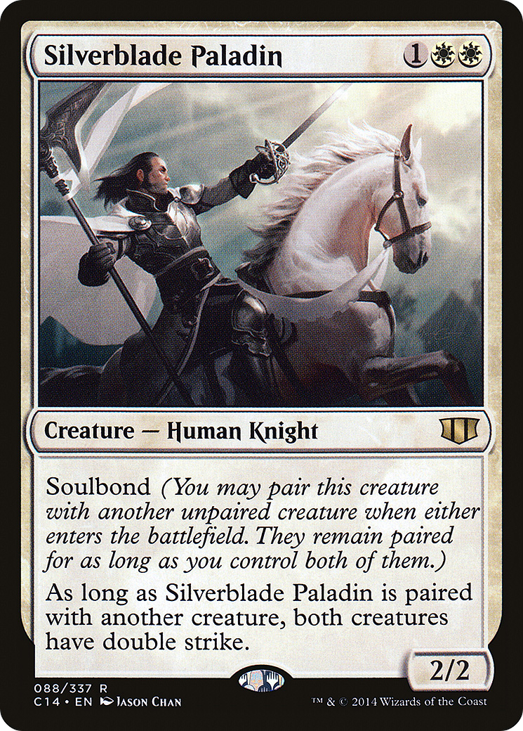 Silverblade Paladin (C14-088) [Commander 2014] MTG Single Wizards of the Coast