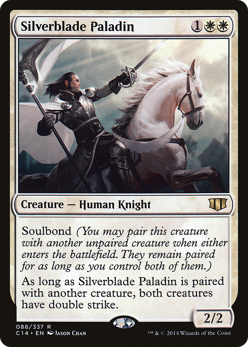 Silverblade Paladin (C14-088) [Commander 2014] MTG Single Wizards of the Coast