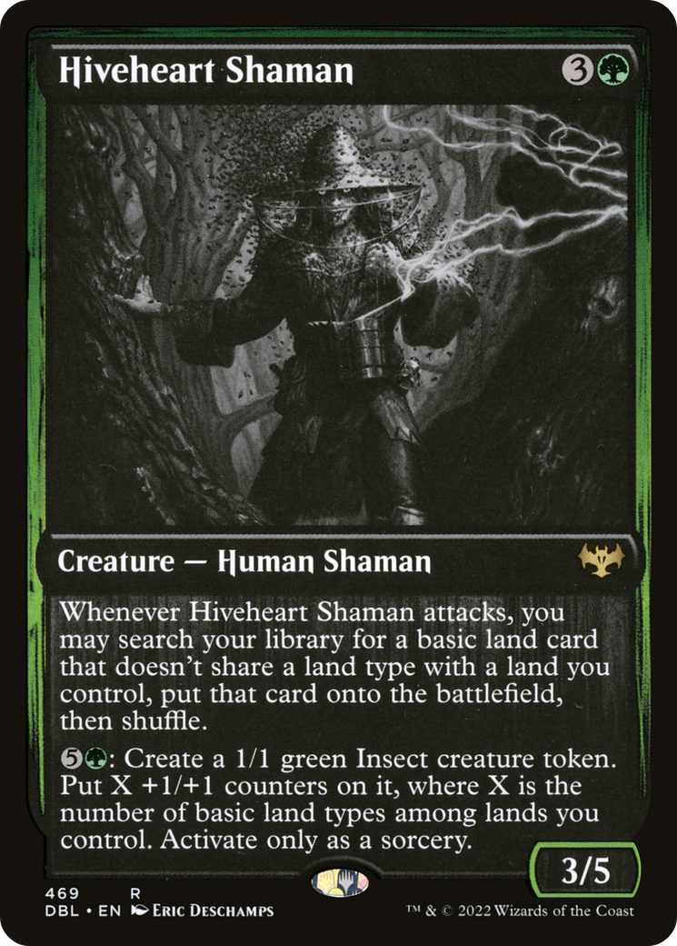 Hiveheart Shaman (DBL-469) [Innistrad: Double Feature] MTG Single Wizards of the Coast