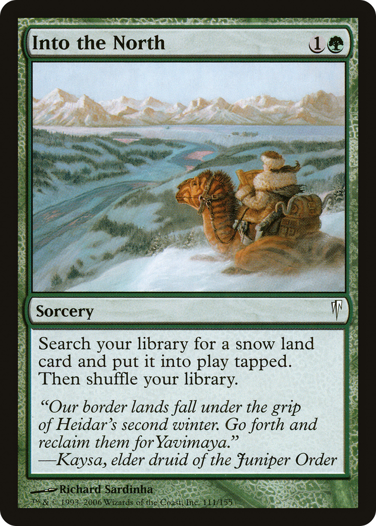 Into the North (CSP-111) [Coldsnap] MTG Single Wizards of the Coast