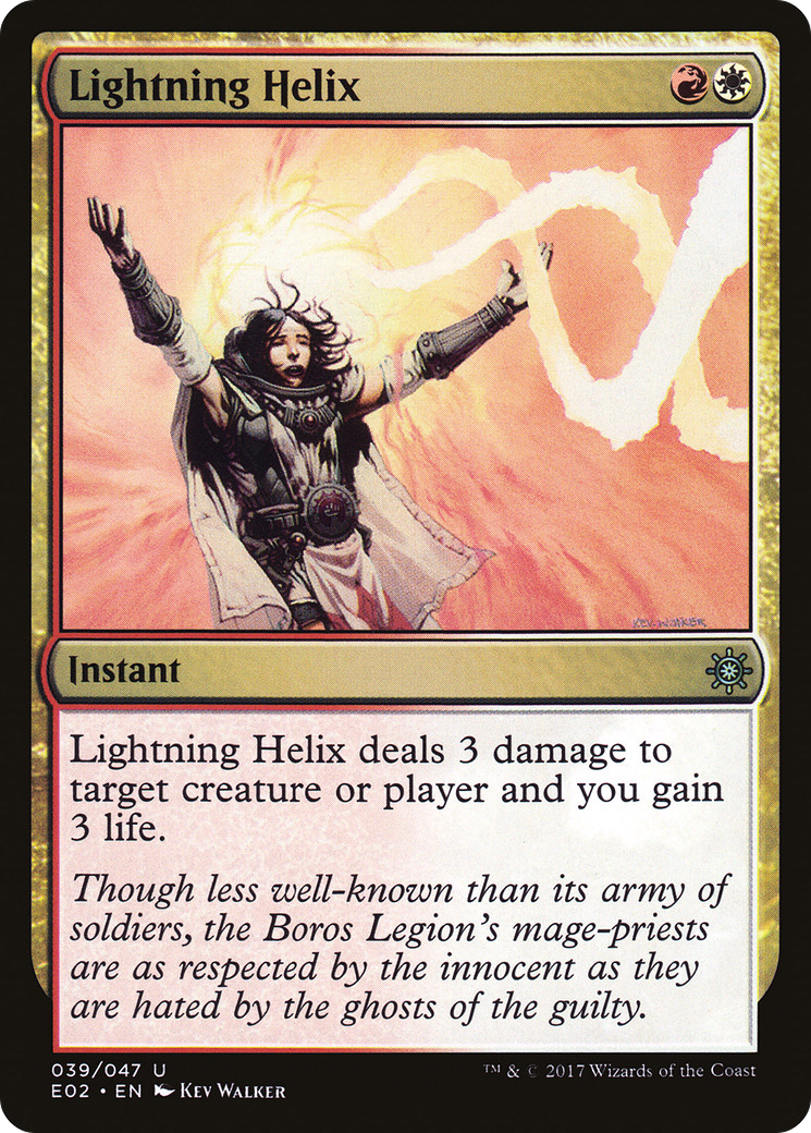 Lightning Helix (E02-039) [Misc] Explorers of Ixalan MTG Single Wizards of the Coast