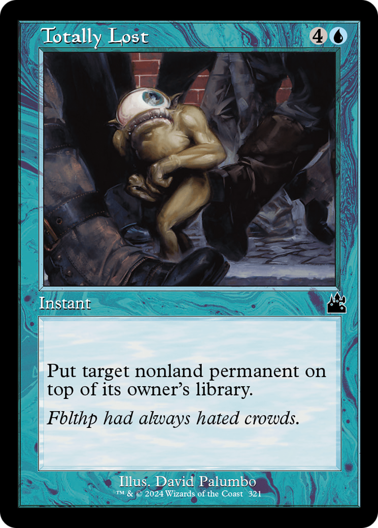 Totally Lost (RVR-321) [Ravnica Remastered] MTG Single Wizards of the Coast