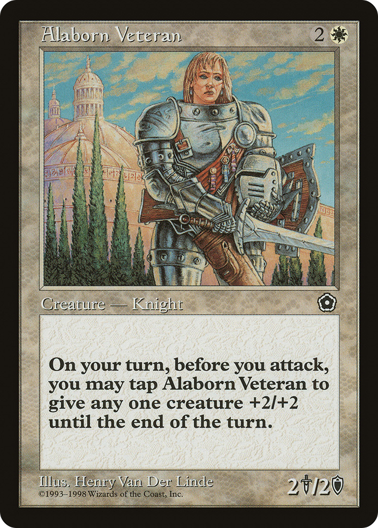 Alaborn Veteran (P02-005) [Misc] Portal Second Age MTG Single Wizards of the Coast