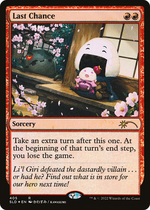 Last Chance (SLD-405) [Secret Lair Drop] Foil MTG Single Wizards of the Coast