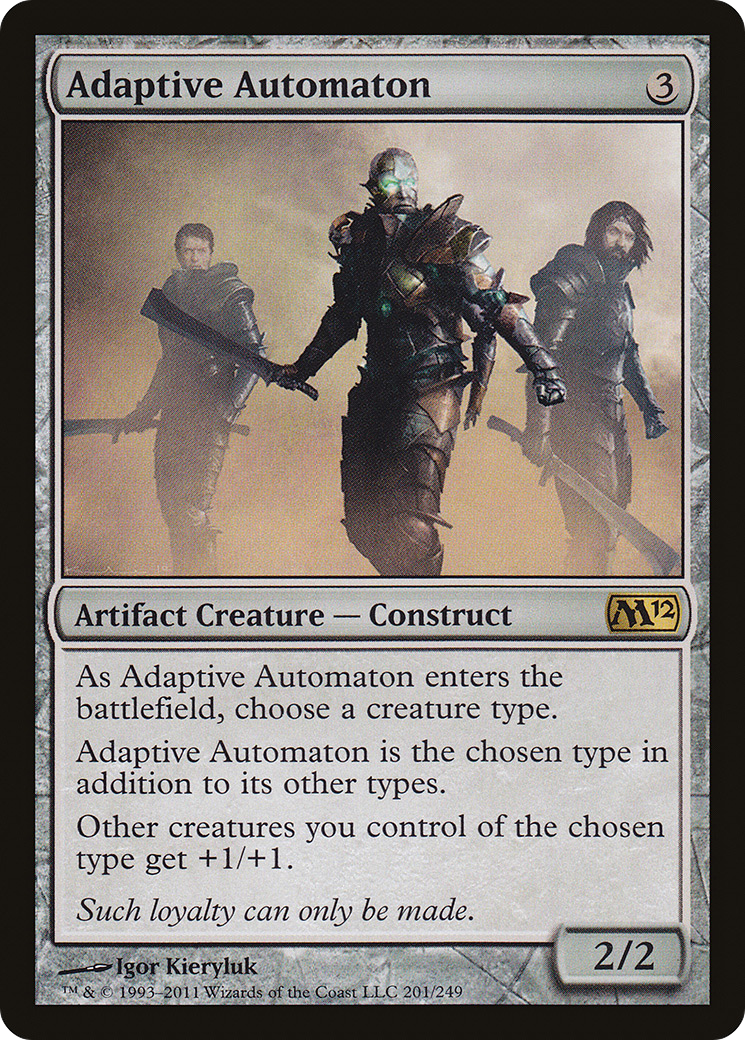 Adaptive Automaton (M12-201) [Magic 2012] MTG Single Wizards of the Coast