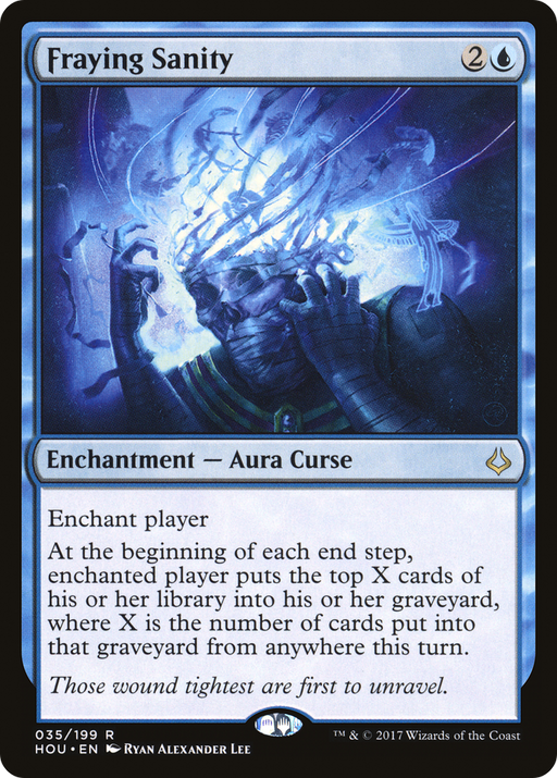 Fraying Sanity (HOU-035) [Hour of Devastation] MTG Single Wizards of the Coast