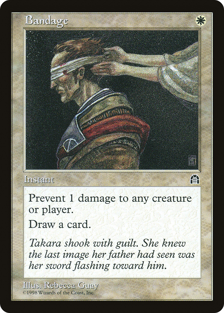 Bandage (STH-001) [Stronghold] MTG Single Wizards of the Coast