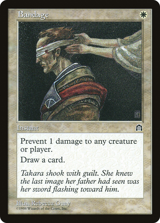 Bandage (STH-001) [Stronghold] MTG Single Wizards of the Coast
