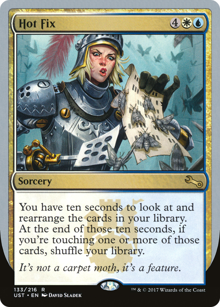 Hot Fix (UST-133) [Unstable] Foil MTG Single Wizards of the Coast