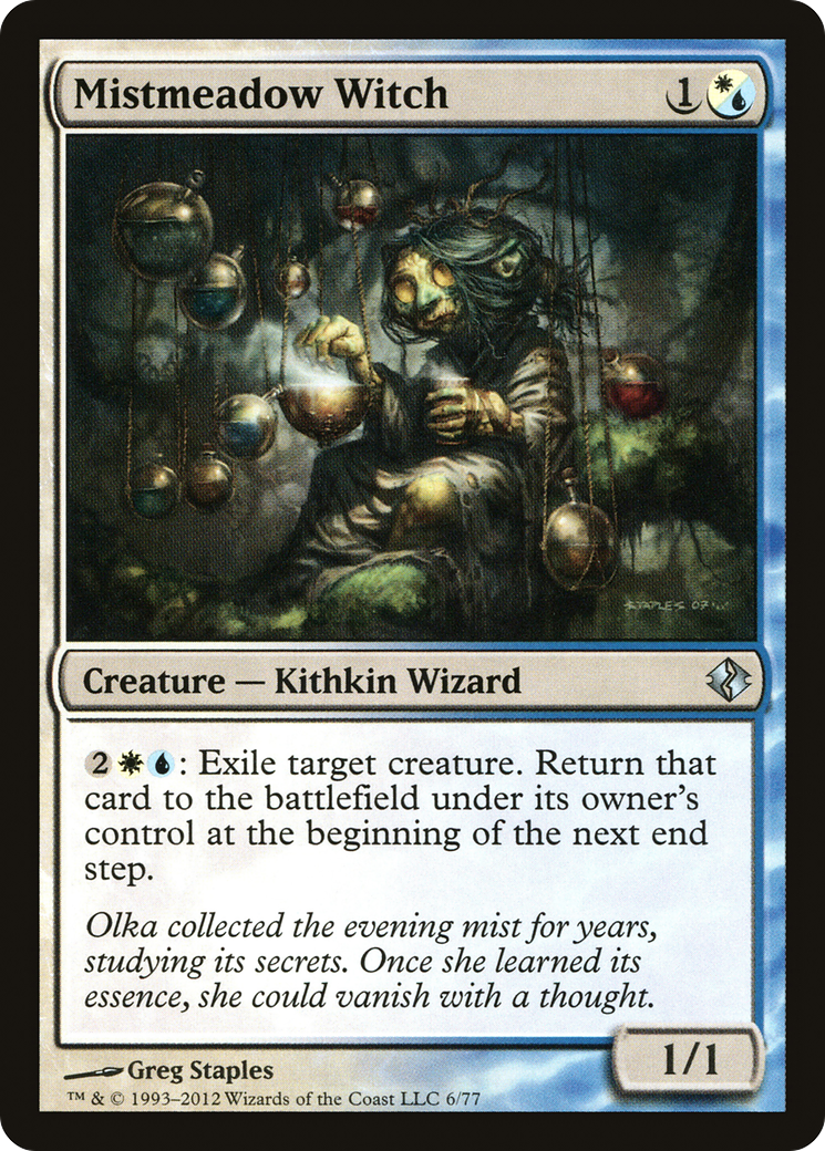 Mistmeadow Witch (DDI-006) [Misc] Duel Decks: Venser vs. Koth MTG Single Wizards of the Coast