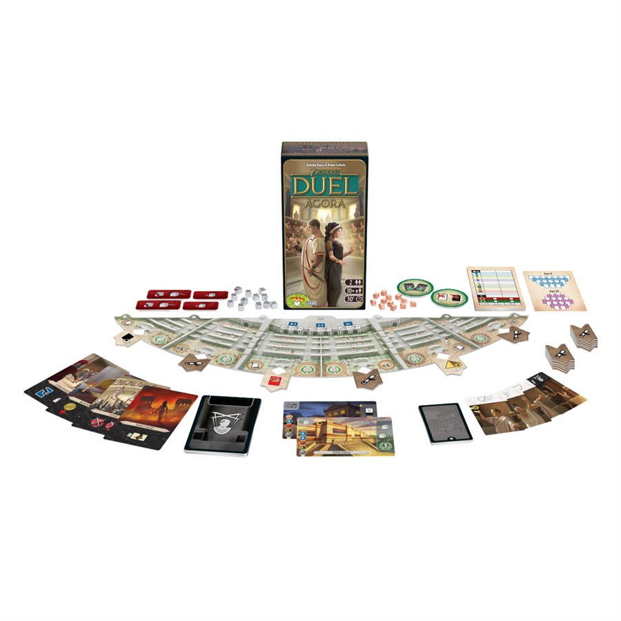 7 Wonders - Duel: Agora Expansion Board Games Repos Production   