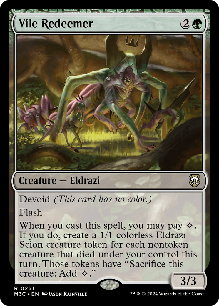 Vile Redeemer (M3C-251) [Modern Horizons 3 Commander] MTG Single Wizards of the Coast
