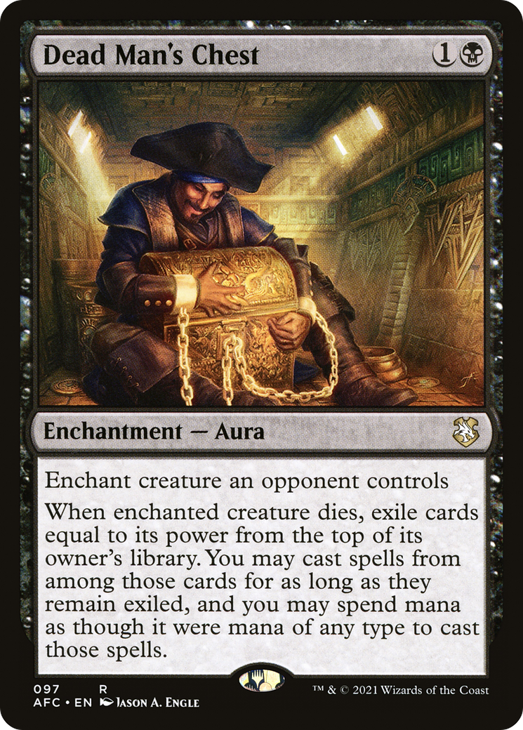 Dead Man's Chest (AFC-097) [Forgotten Realms Commander] MTG Single Wizards of the Coast