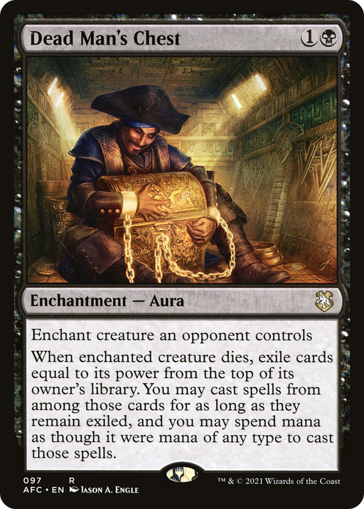 Dead Man's Chest (AFC-097) [Forgotten Realms Commander] MTG Single Wizards of the Coast