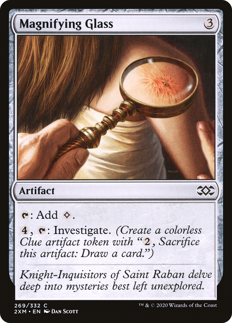 Magnifying Glass (2XM-269) [Double Masters] Foil MTG Single Wizards of the Coast