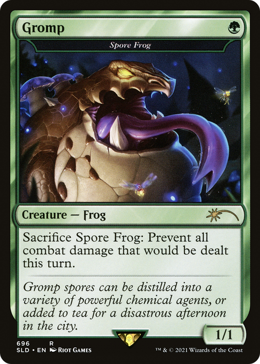 Gromp - Spore Frog (SLD-696) [Secret Lair] Drop Foil MTG Single Wizards of the Coast