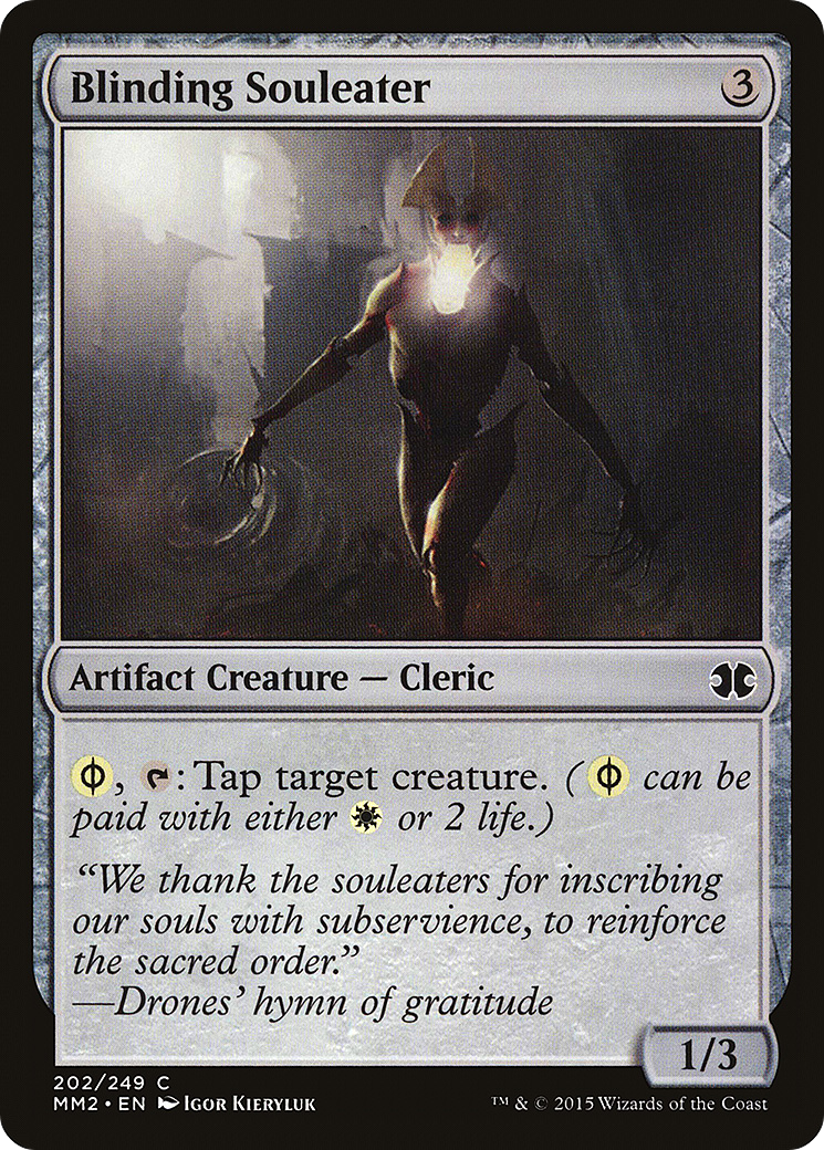 Blinding Souleater (MM2-202) [Modern Masters 2015] MTG Single Wizards of the Coast