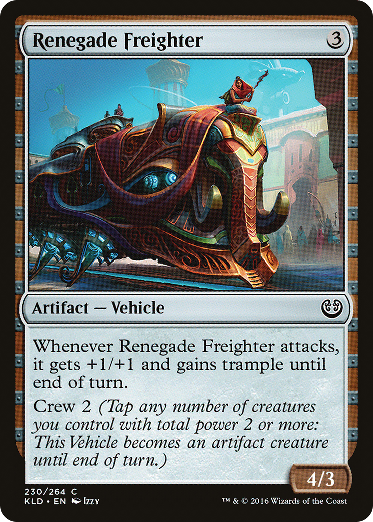 Renegade Freighter (KLD-230) [Kaladesh] Foil MTG Single Wizards of the Coast