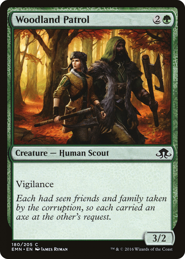 Woodland Patrol (EMN-180) [Eldritch Moon] Foil MTG Single Wizards of the Coast