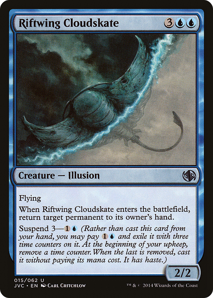 Riftwing Cloudskate (DD3-015) [Misc] Duel Decks Anthology: Jace vs. Chandra MTG Single Wizards of the Coast