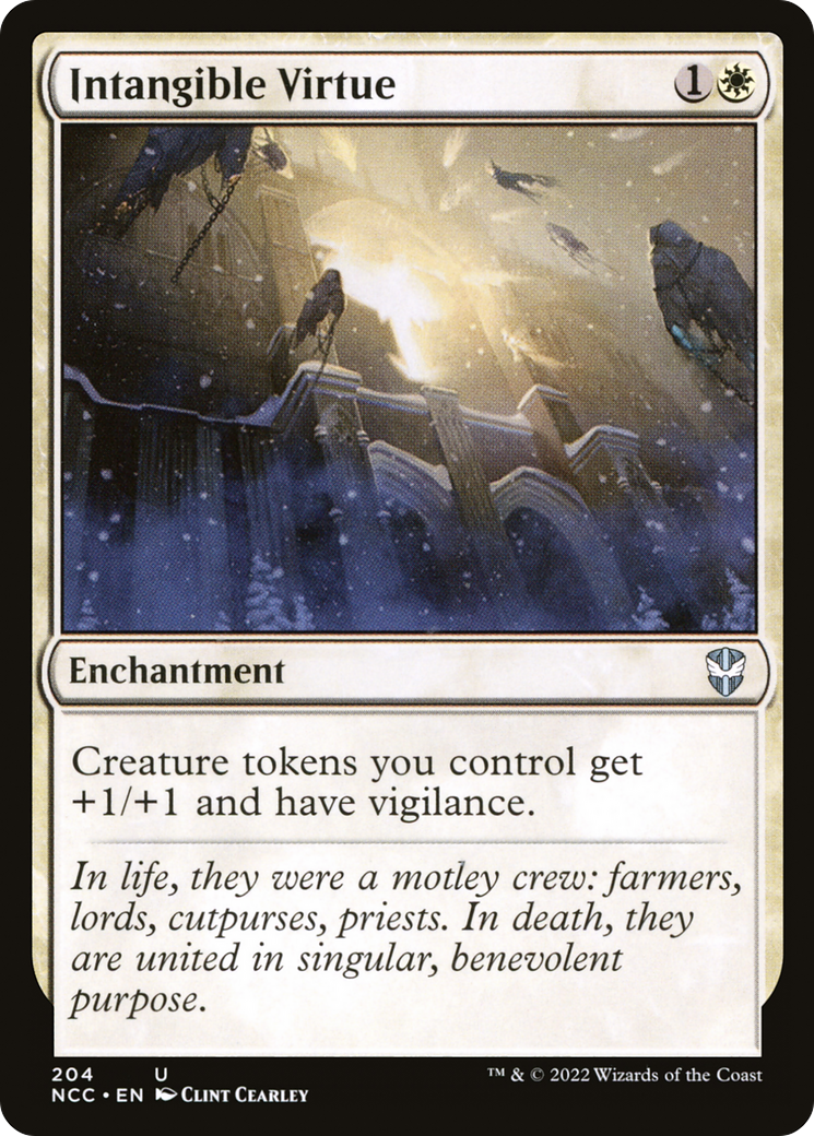 Intangible Virtue (NCC-204) [New Capenna Commander] MTG Single Wizards of the Coast